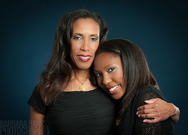 African American woman (Dr. Lisa Merritt) and her young adult daughter, Amara